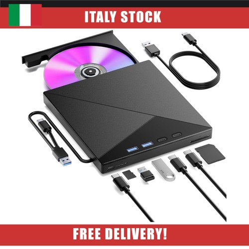 Lettore dvd esterno per pc - cd,