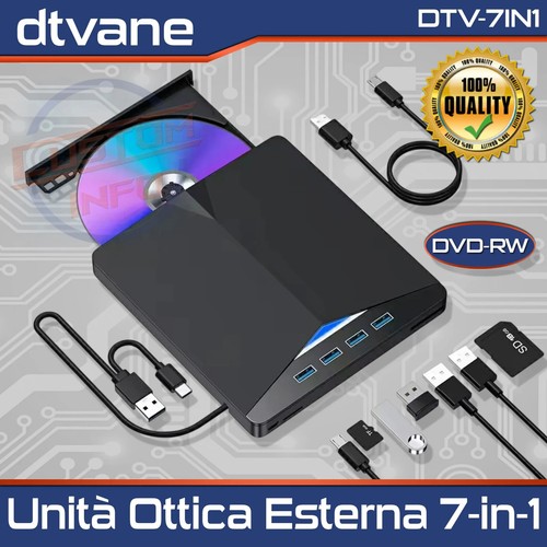 Unità esterna dvd rw - dvd,