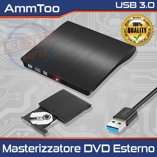 Masterizzatore dvd esterno - dvd,