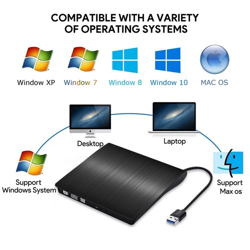 Lettore dvd esterno usb 0 - esterno, 3.0